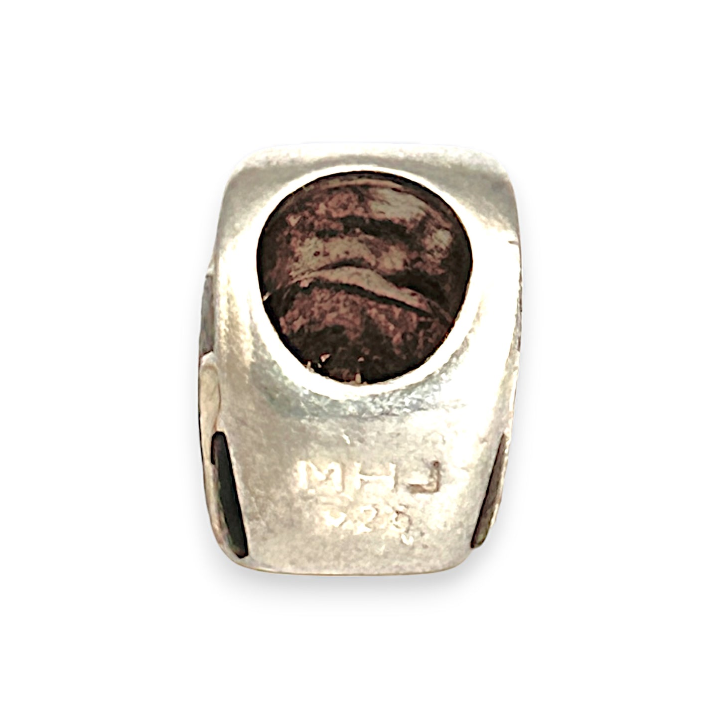 SILVER DEAL | MHJ Sterling Silver Charm - Two Tone Heart