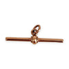 GOLD DEAL | 9ct (9K) Rose Gold Timeless T Bar Pendant