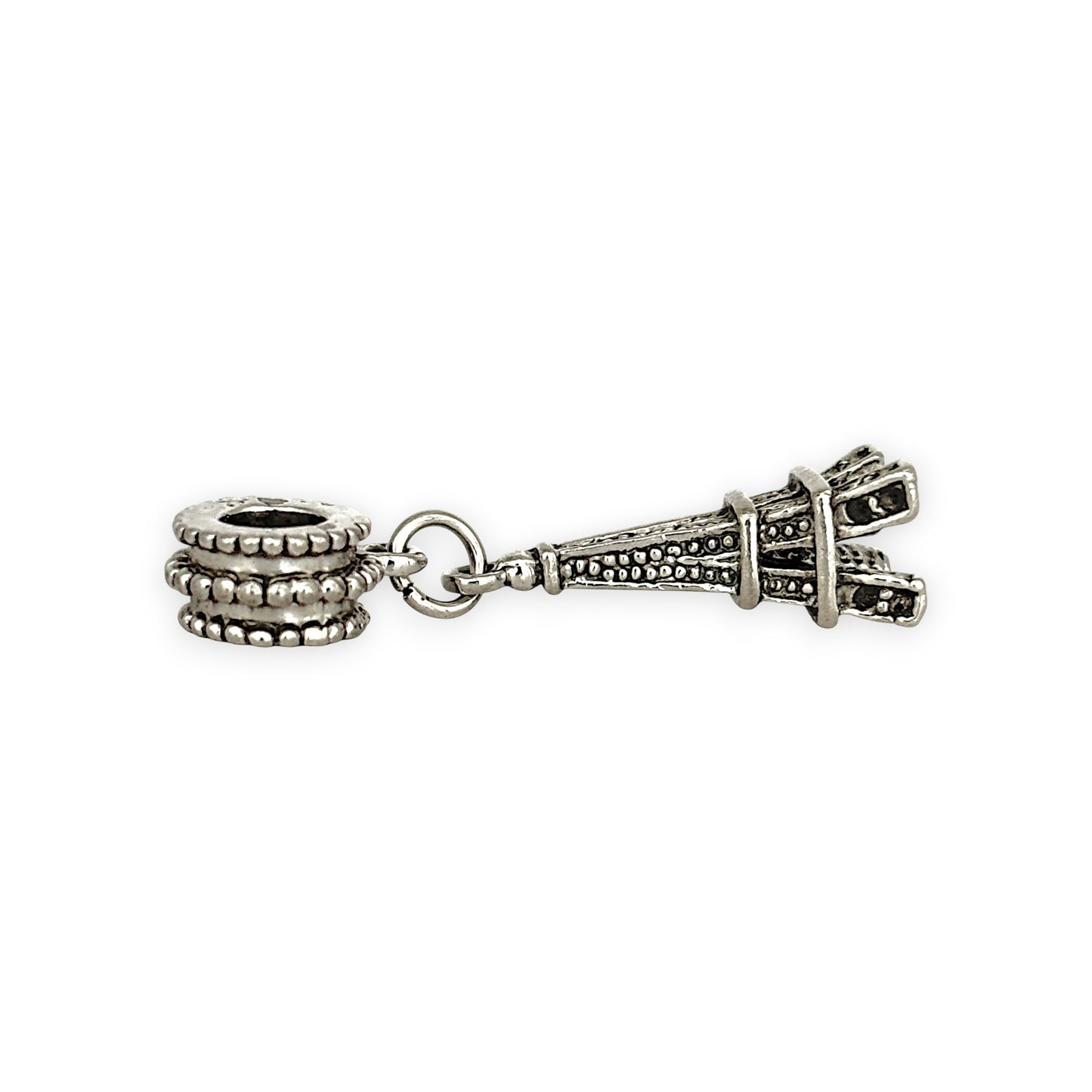 SILVER DEAL | Sterling Silver Dangle Charm - Eiffel Tower