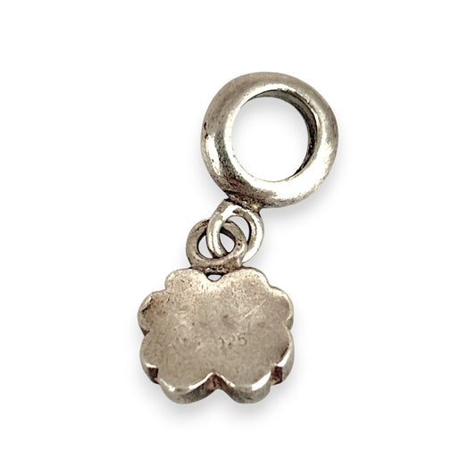 SILVER DEAL | Sterling Silver Dangle Charm - Four Leaf Clover