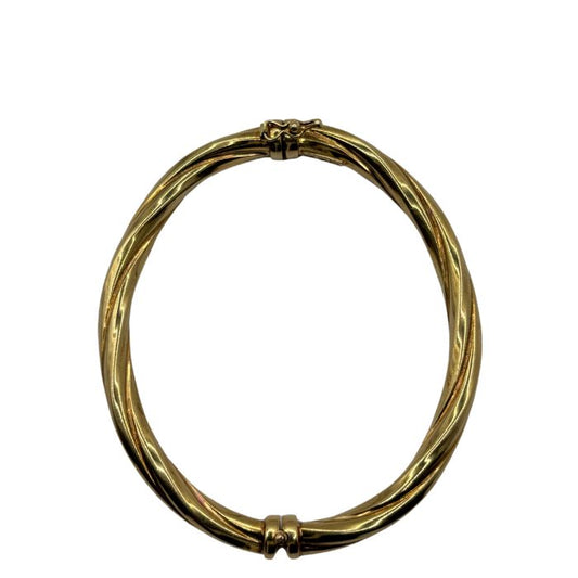 Gold Rope Bangle