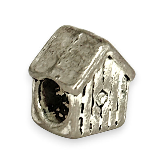 SILVER DEAL | Sterling Silver Bead Charm - Sweet Home