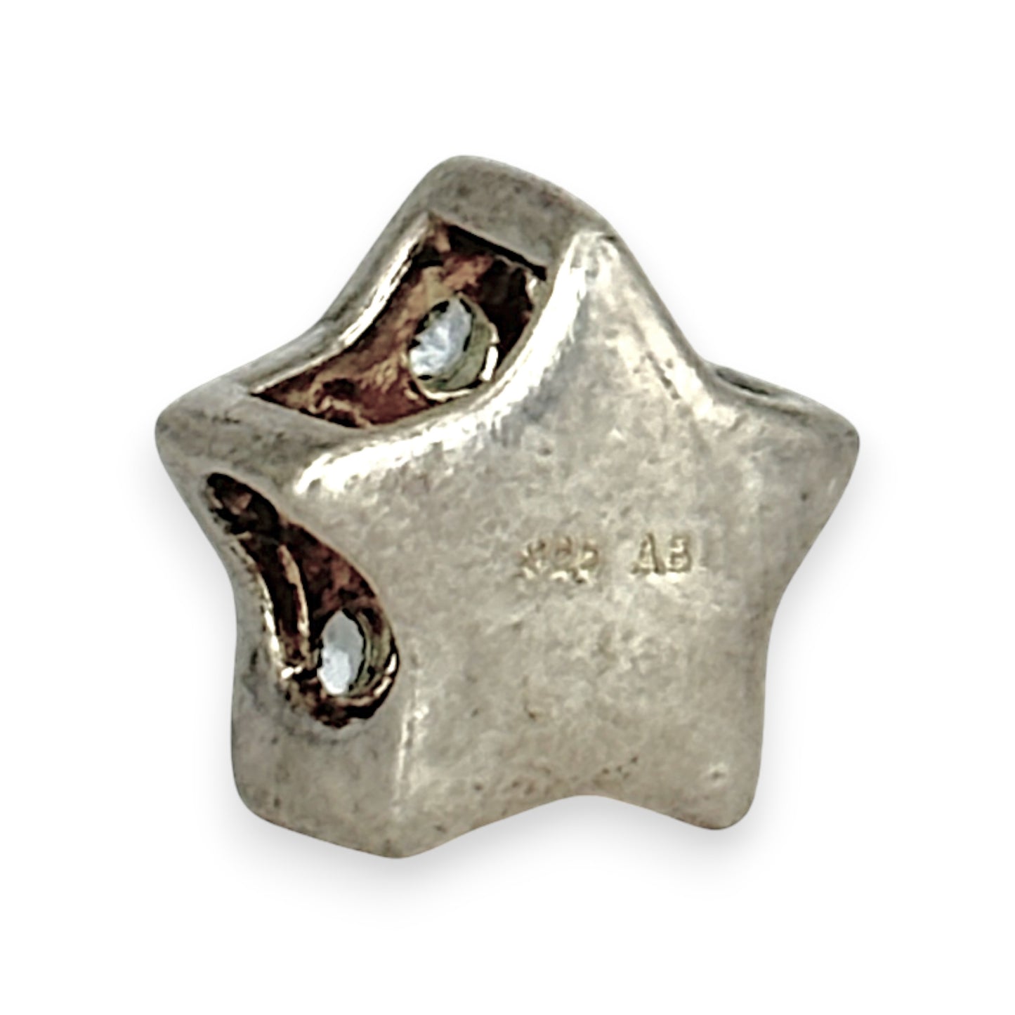 SILVER DEAL | Sterling Silver Bead Charm - Twinkling Star