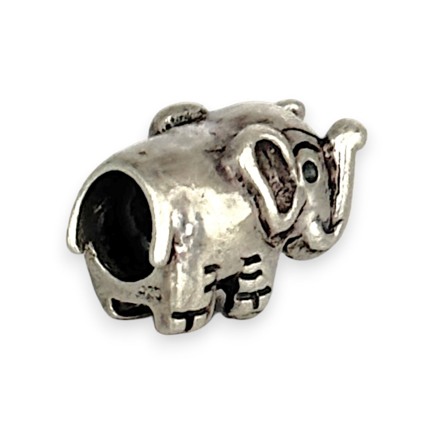 SILVER DEAL | Sterling Silver Bead Charm - Elephant