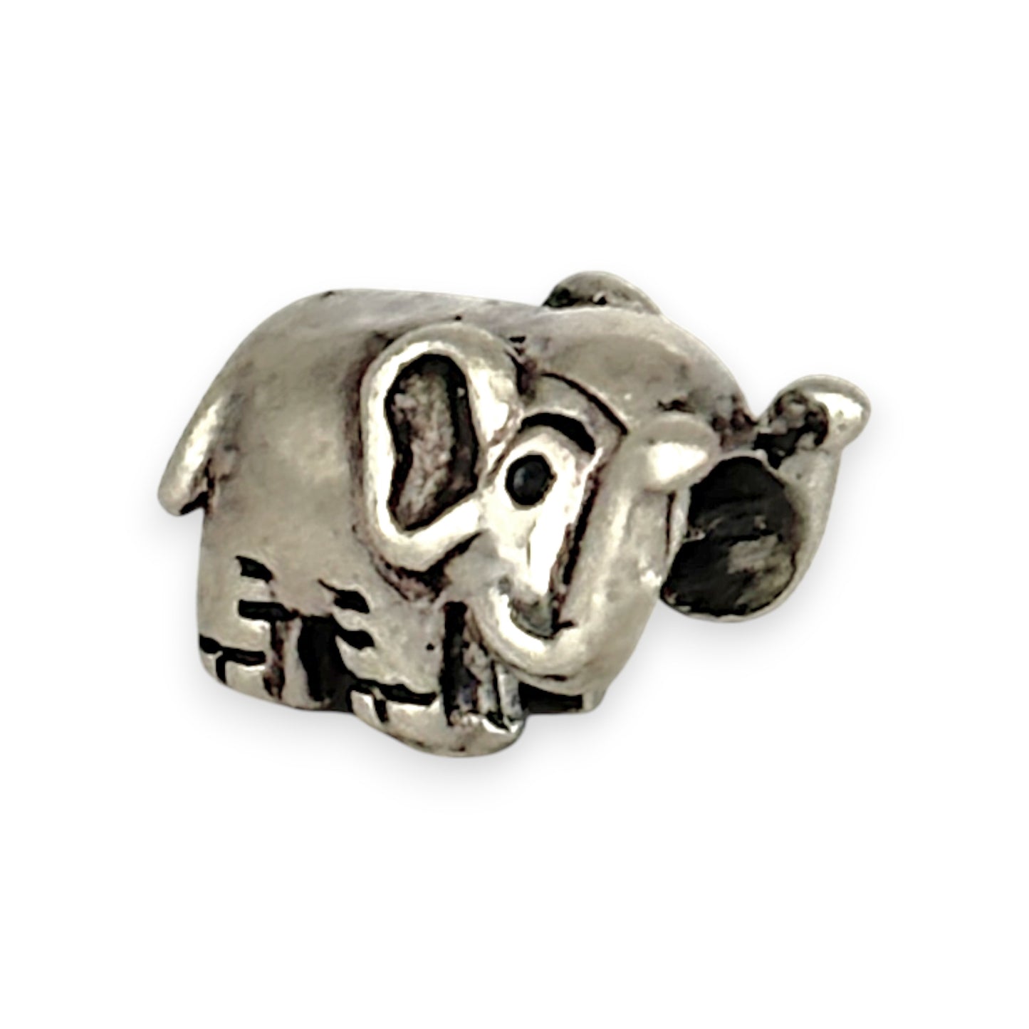 SILVER DEAL | Sterling Silver Bead Charm - Elephant