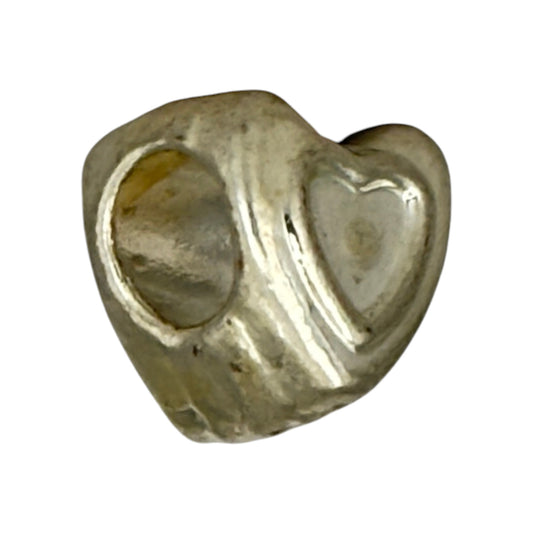 SILVER DEAL | Sterling Silver Bead Charm - Heart of Grace