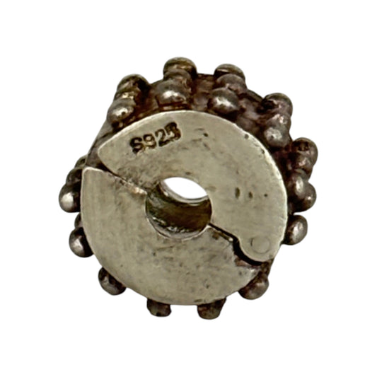 SILVER DEAL | Sterling Silver Clip Charm - Dotline