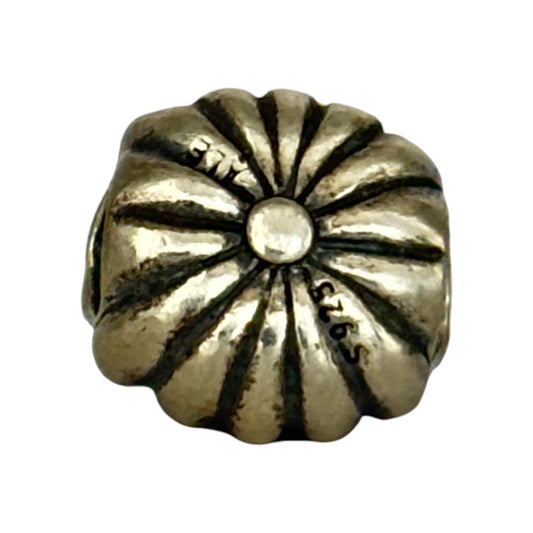 SILVER DEAL | Pandora Sterling Silver Bead Charm - Cozy Cat on Pillow