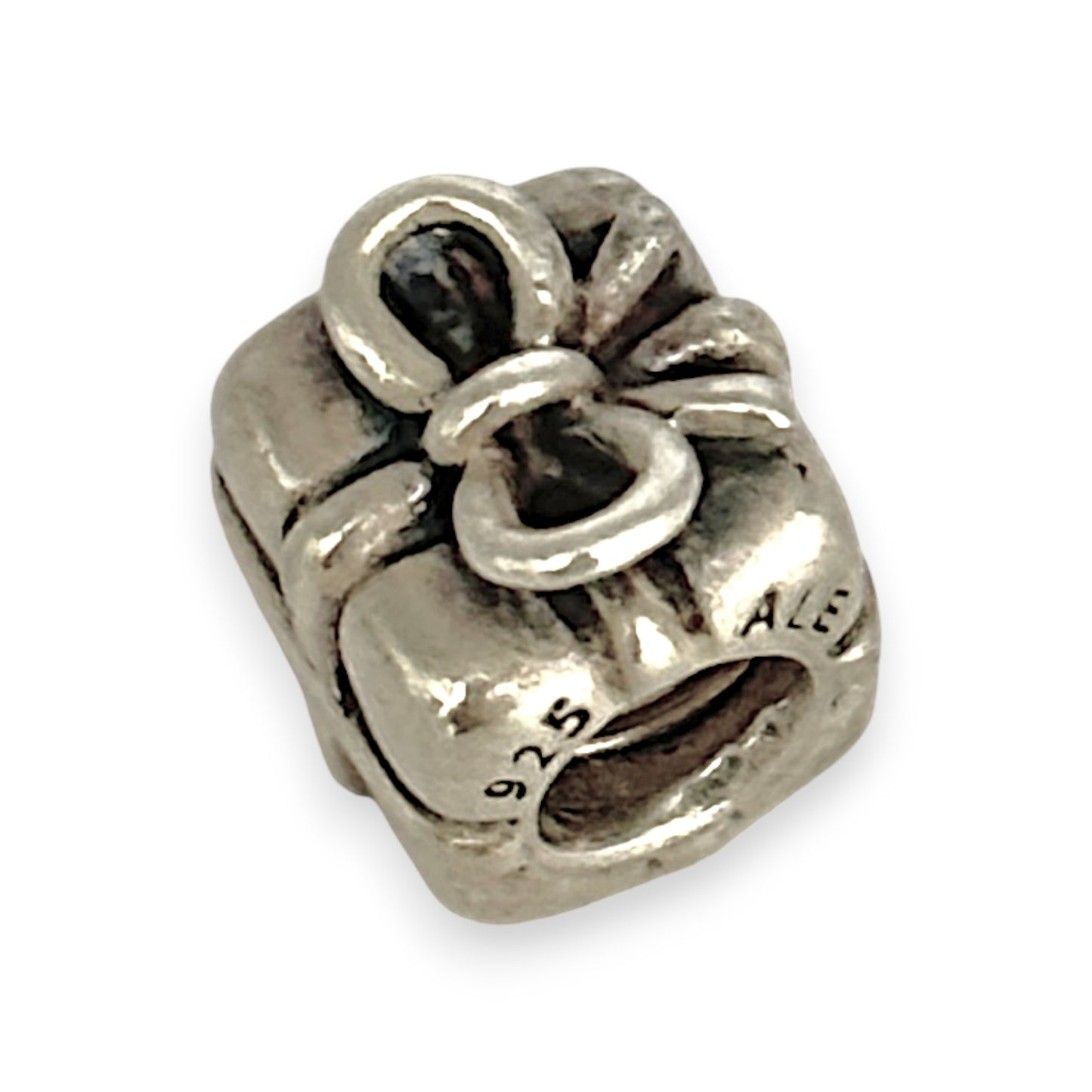SILVER DEAL | Pandora Sterling Silver Bead Charm - Gift Box