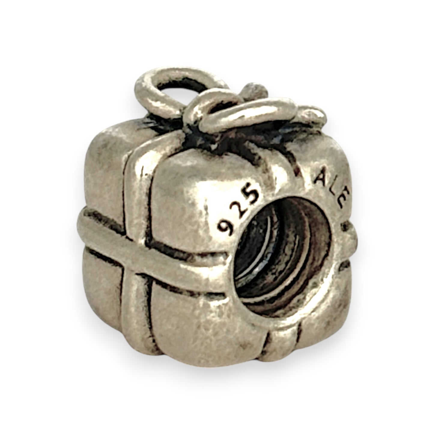 SILVER DEAL | Pandora Sterling Silver Bead Charm - Gift Box