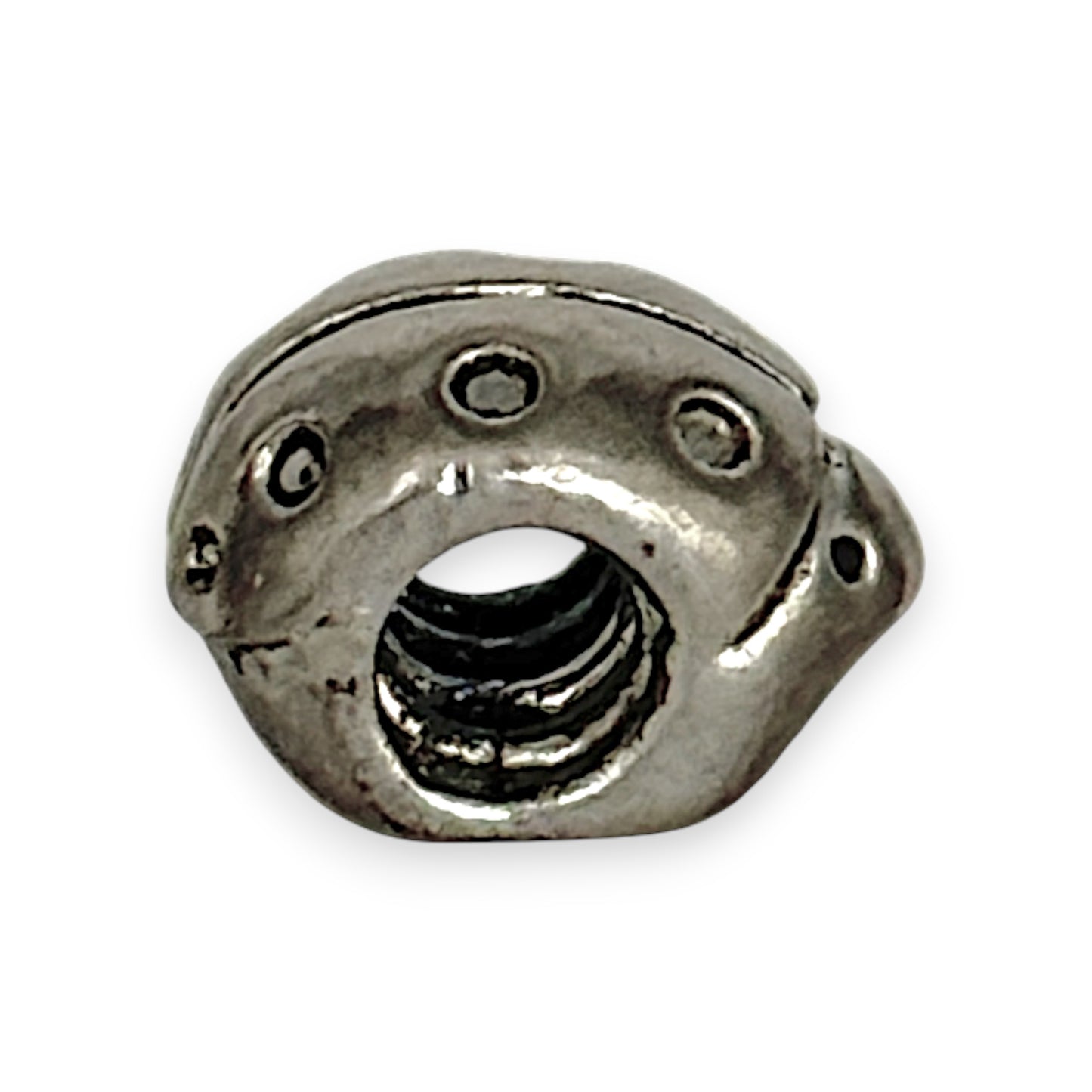 SILVER DEAL | Sterling Silver Bead Charm - Ladybug