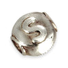 SILVER DEAL | Ylang Ylang Sterling Silver Bead Charm - Letter S