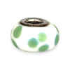 SILVER DEAL | Sterling Silver Murano Charm - Mint Pop