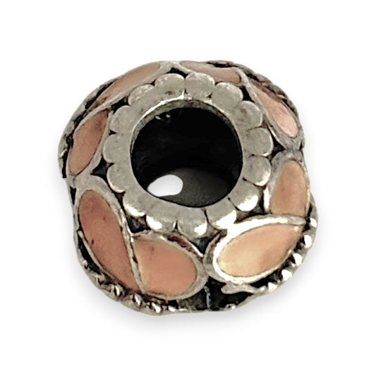 SILVER DEAL | Pandora Sterling Silver Bead Charm - Pink Butterfly