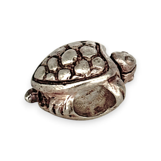 SILVER DEAL | Sterling Silver Bead Charm - Turtle