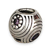 SILVER DEAL | Pandora Sterling Silver Bead Charm - Hypnotic Purple CZ