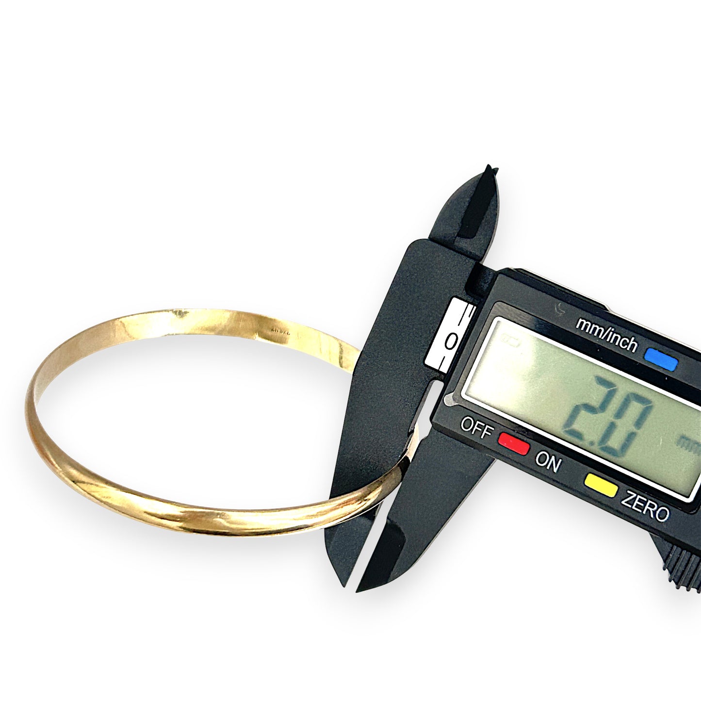 GOLD DEAL | 9ct (9K) NZ Gold Radiance Classic Bangle 65.8mm