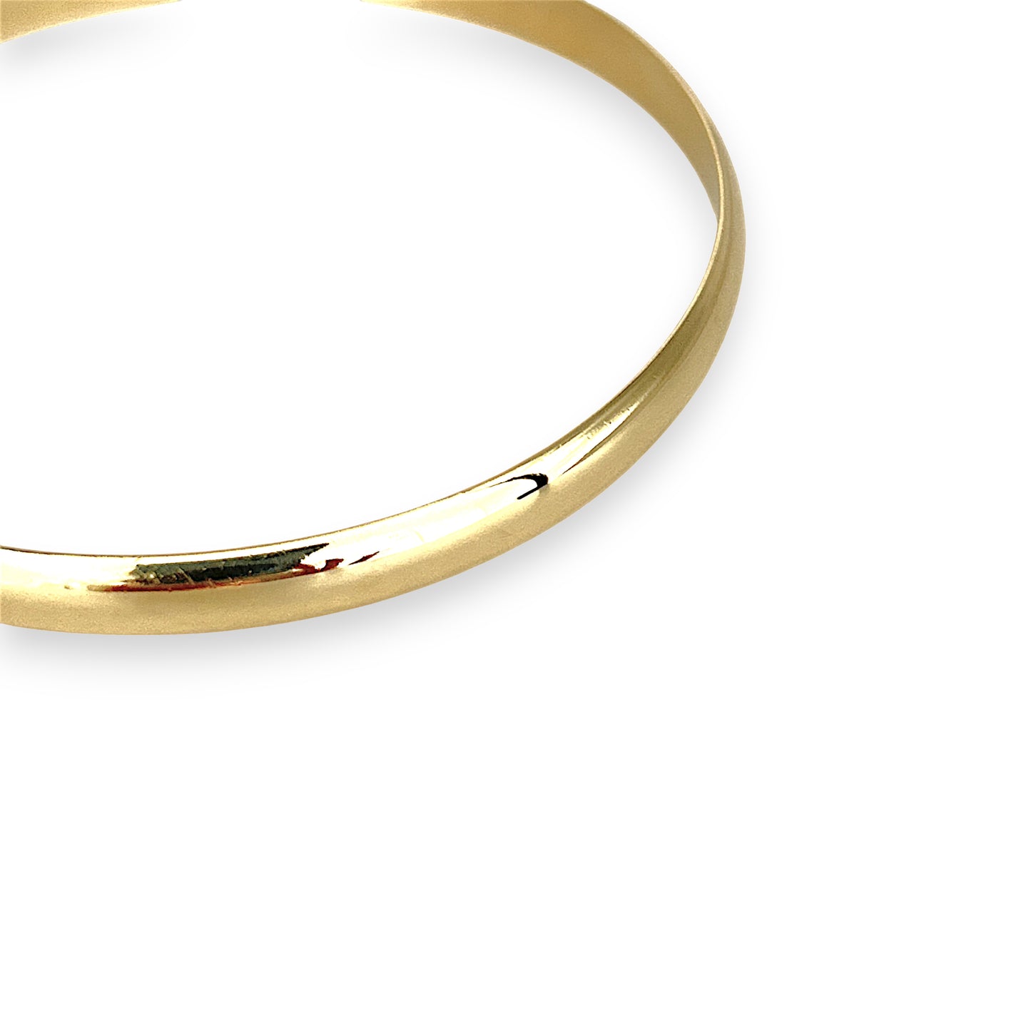 GOLD DEAL | 9ct (9K) NZ Gold Radiance Classic Refurbished Bangle 65.8mm