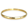 GOLD DEAL | 9ct (9K) NZ Gold Radiance Classic Refurbished Bangle 65.8mm