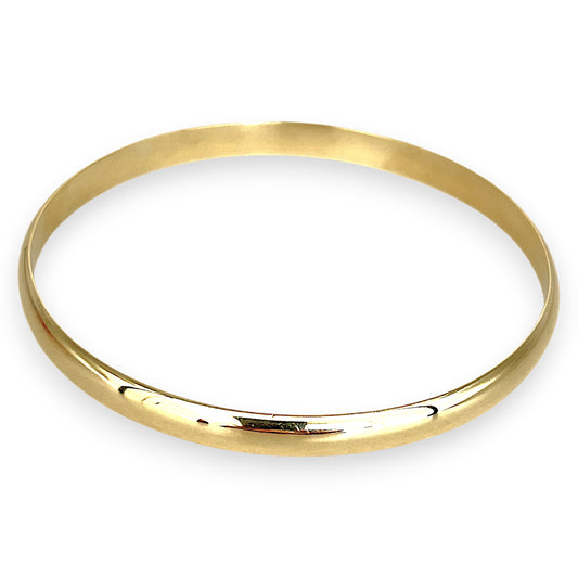 GOLD DEAL | 9ct (9K) NZ Gold Radiance Classic Refurbished Bangle 65.8mm