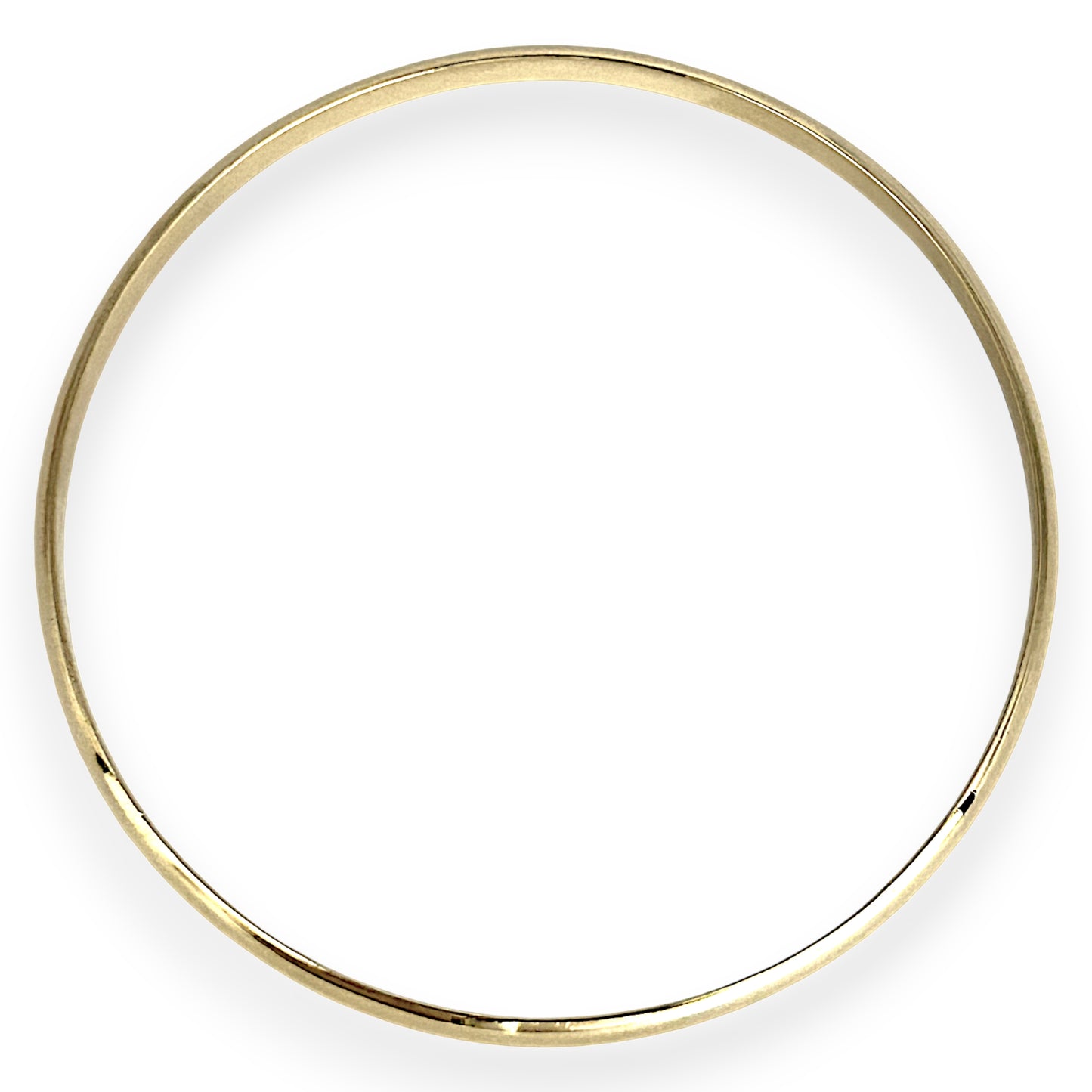 GOLD DEAL | 9ct (9K) NZ Gold Radiance Classic Refurbished Bangle 65.8mm