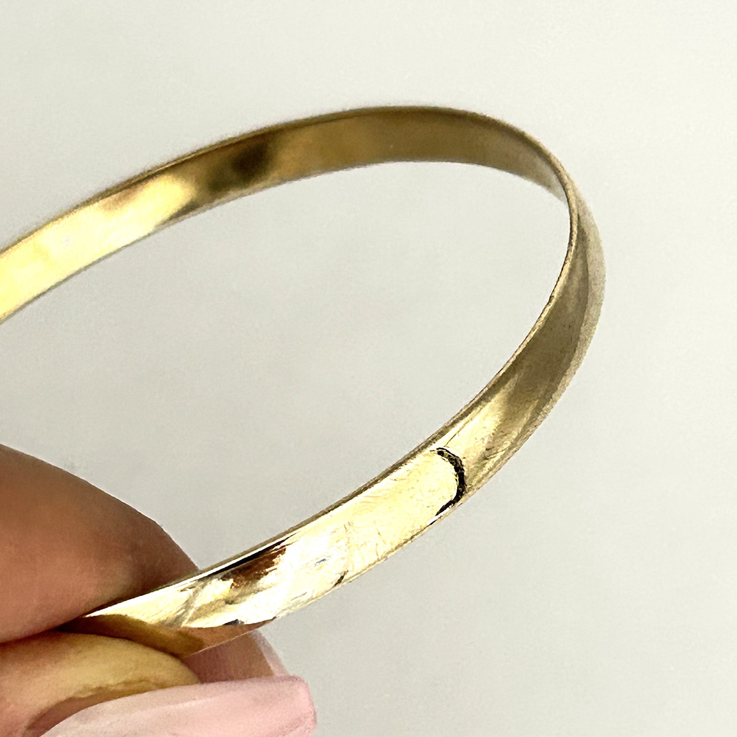 GOLD DEAL | 9ct (9K) Gold Refined Elegance Bangle Valuation $3,700