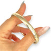 GOLD DEAL | 9ct Gold Regalis Bold Solid Bangle-Refurbished, 67.5mm