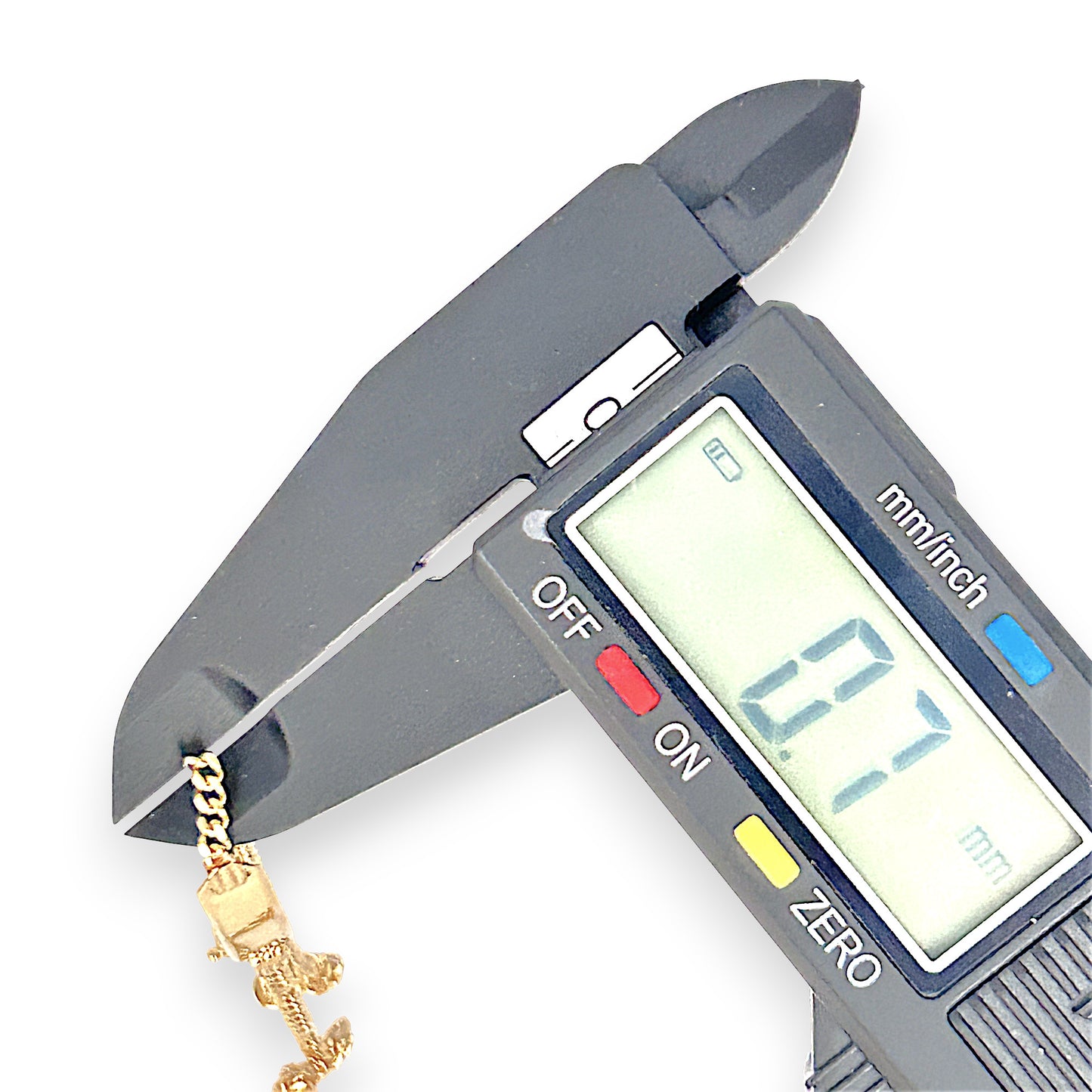 GOLD DEAL | 9ct (9K) Gold Engravable Plate ID Figaro 5-1 Bracelet 18cm