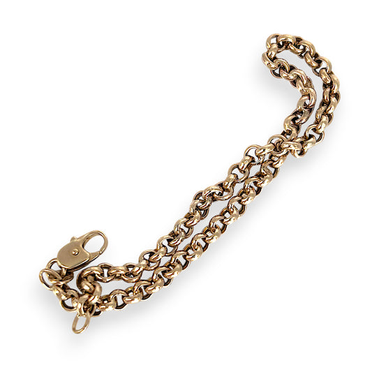 GOLD DEAL | 9ct (9K) Gold Balanced Belcher Bracelet 19cm