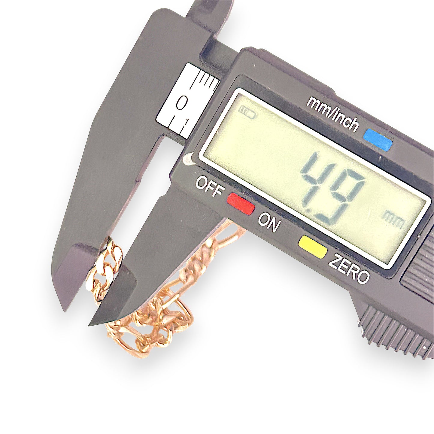 GOLD DEAL | 9ct (9K) Gold Classic Elegant Figaro Bracelet 21cm