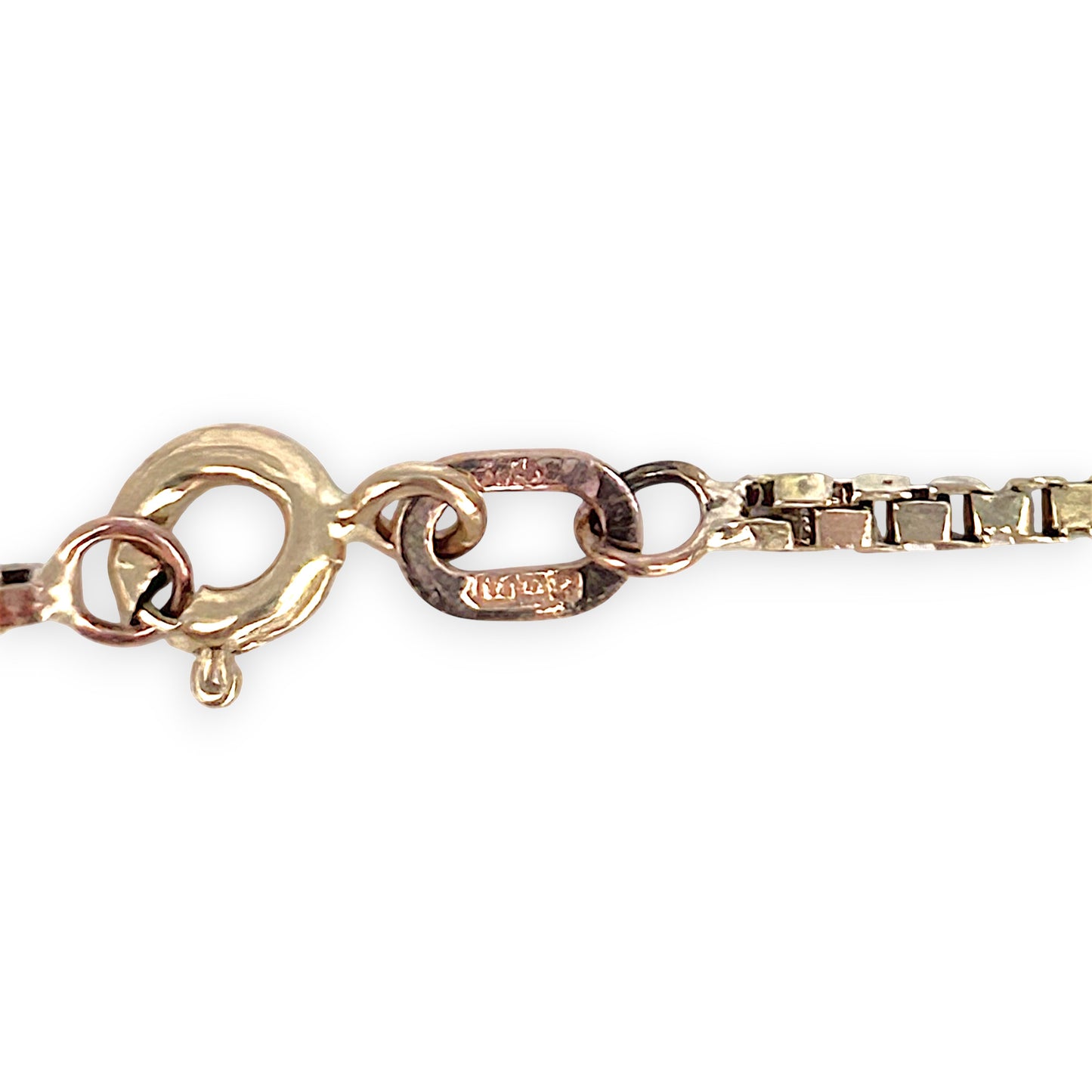 GOLD DEAL | 9ct (9K) Gold Sleek Luxe Detail Box Chain Bracelet 20.5cm
