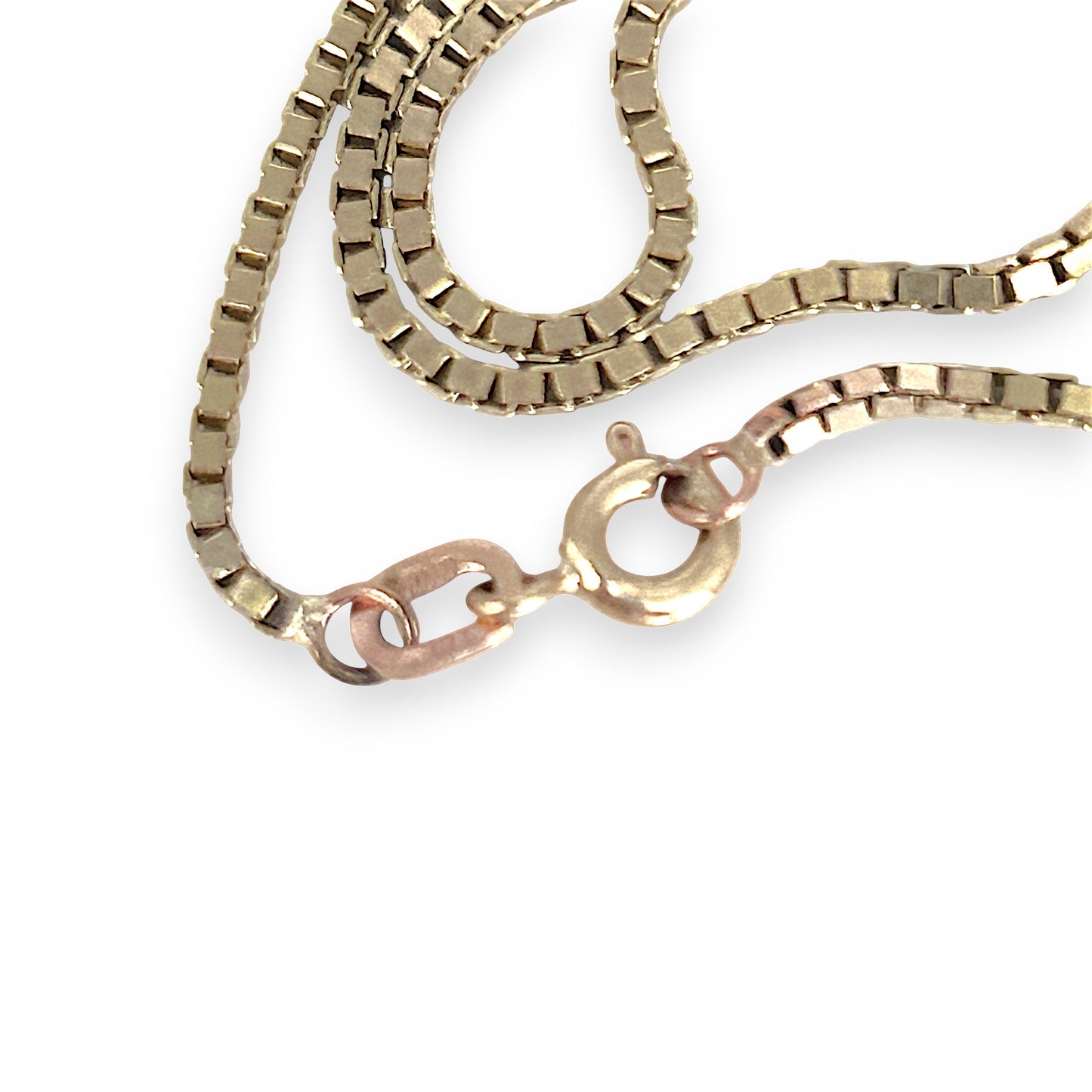 GOLD DEAL | 9ct (9K) Gold Sleek Luxe Detail Box Chain Bracelet 20.5cm