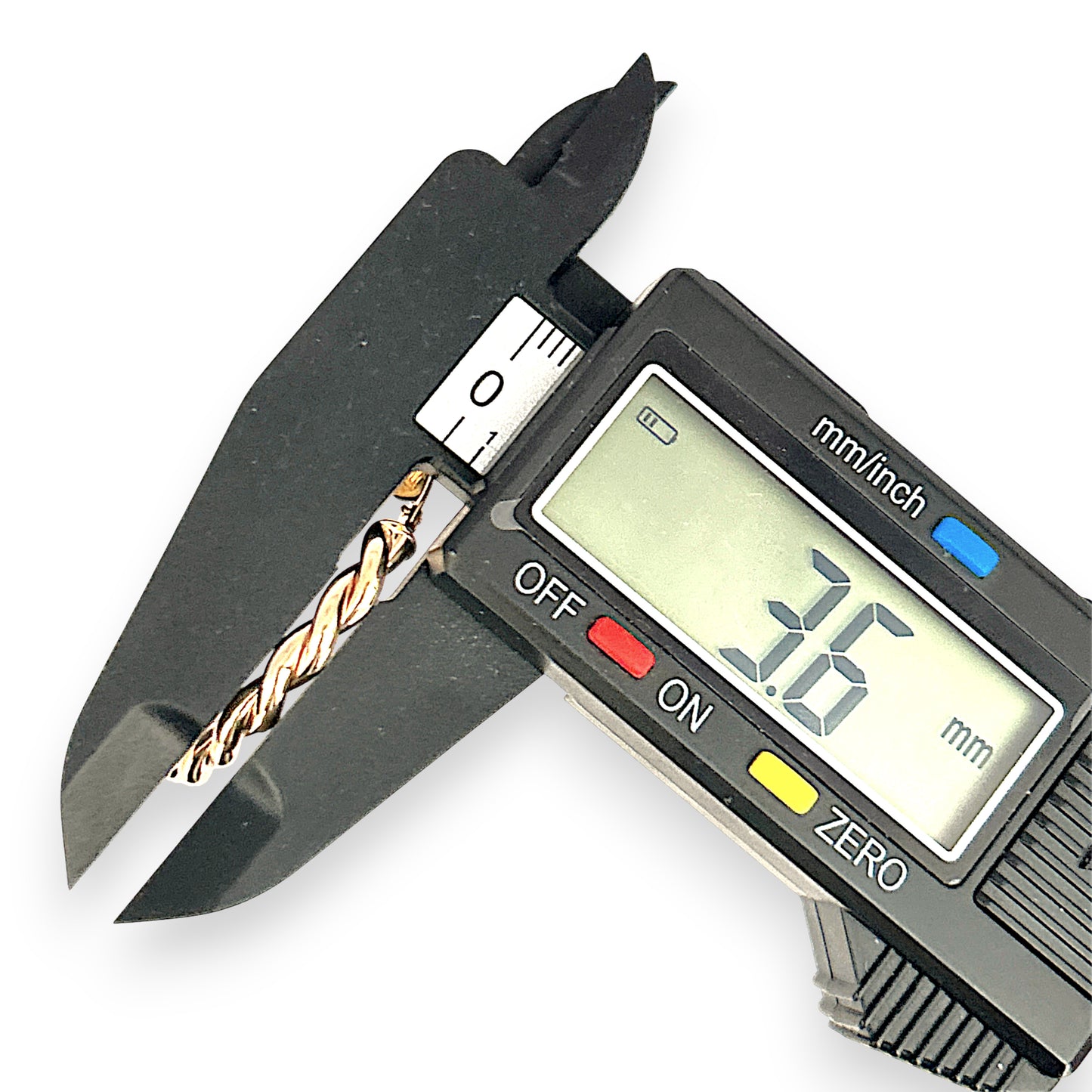 GOLD DEAL | 9ct (9K) Gold Twisted Elegance Hoop Earrings 33.3mm