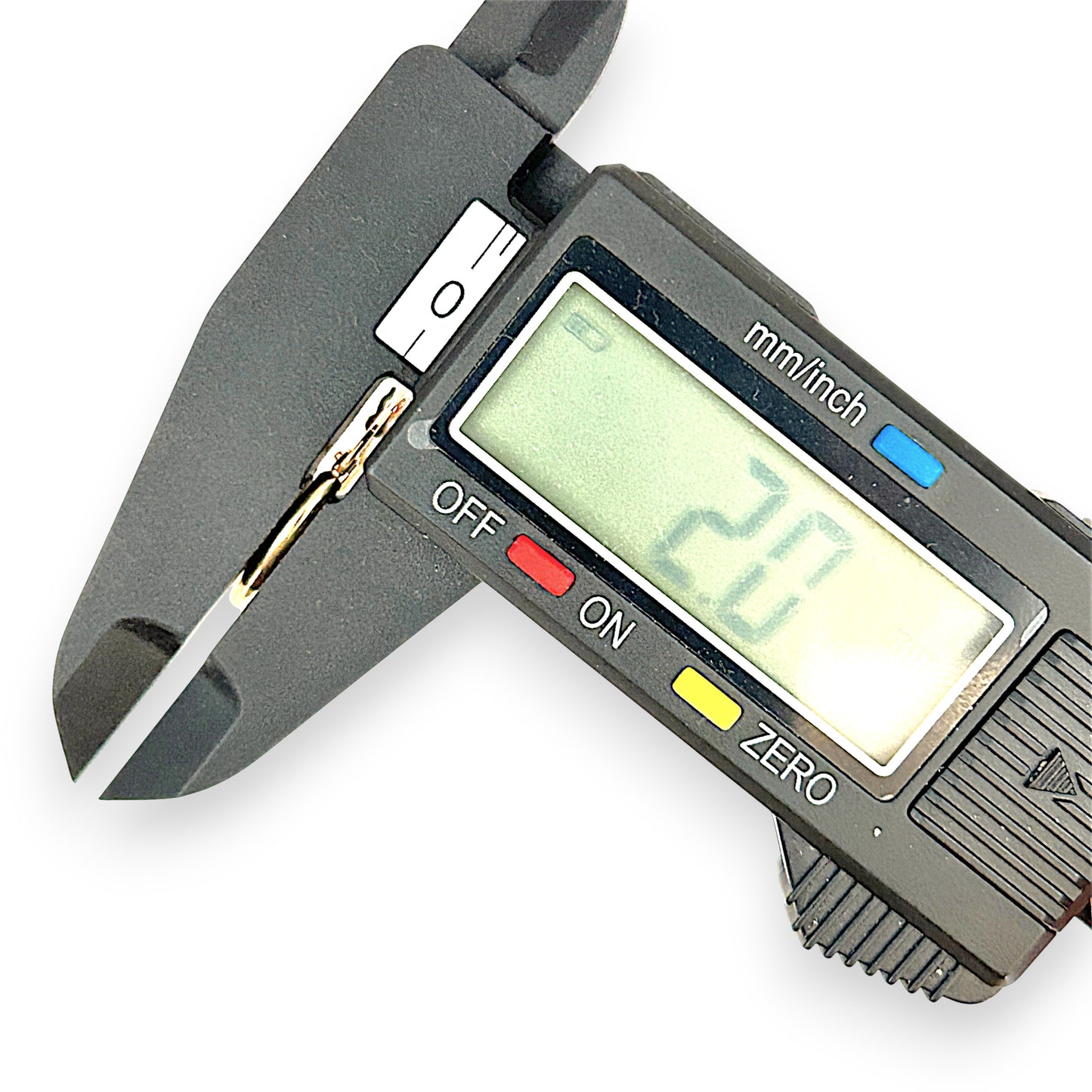 GOLD DEAL | 9ct Gold Hoop Earrings with White Gold Accent 19.9mm