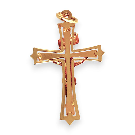 GOLD DEAL | 9K (9ct) Gold Crucifix with “INRI” Pendant