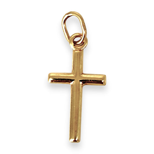GOLD DEAL | 9K (9ct) Gold Lightweight Cross Pendant