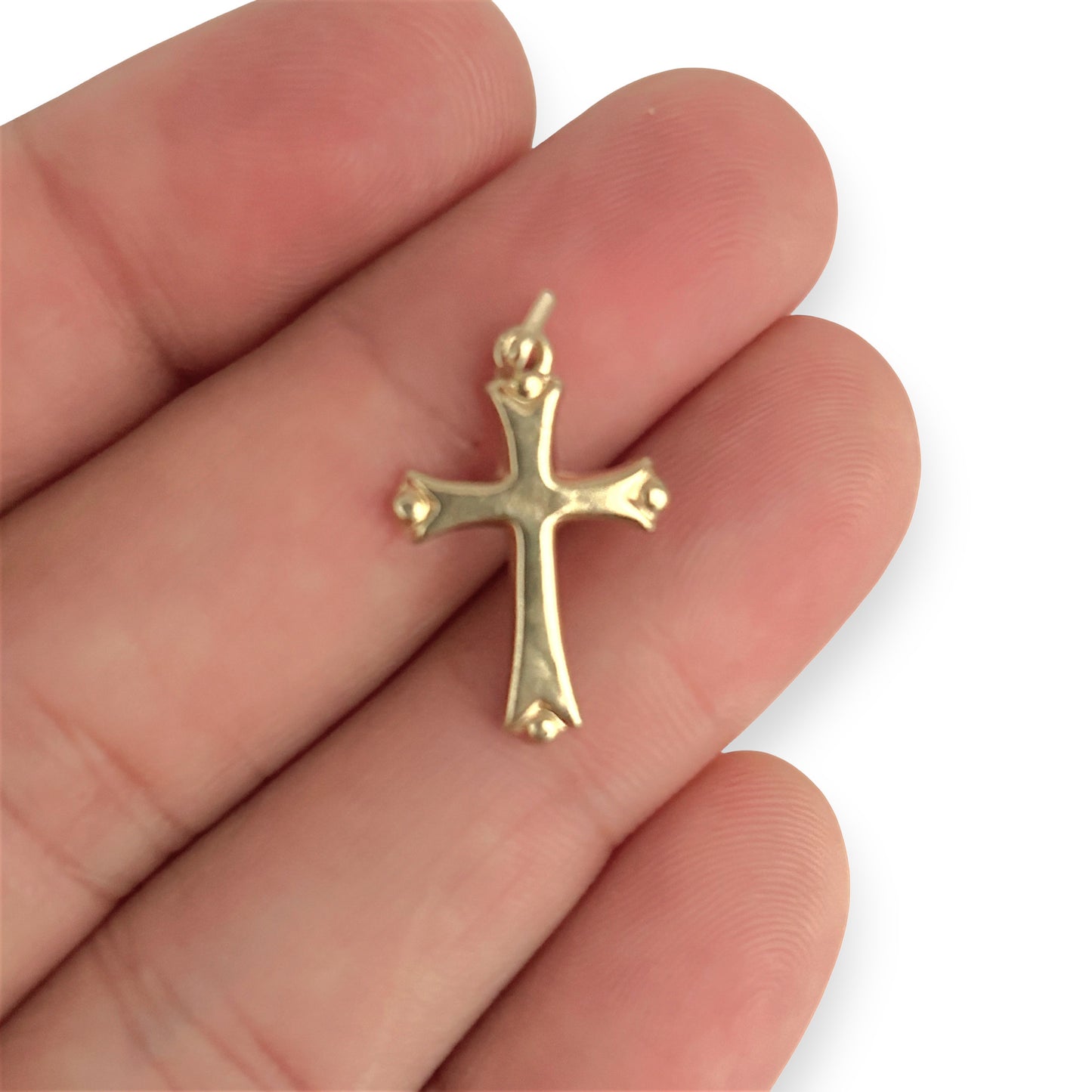 GOLD DEAL | 9ct (9K) Gold Cross Pendant with Ornate Detailing