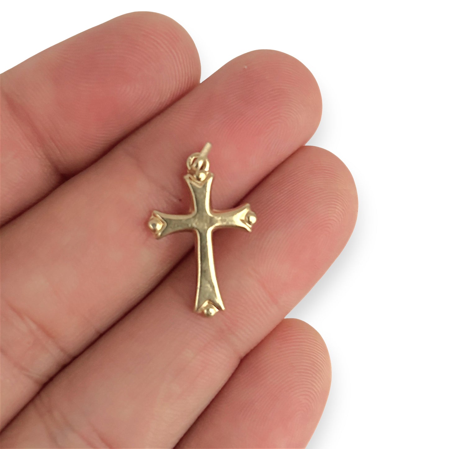 GOLD DEAL | 9ct (9K) Gold Cross Pendant with Ornate Detailing