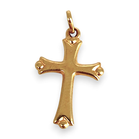 GOLD DEAL | 9ct (9K) Gold Cross Pendant with Ornate Detailing