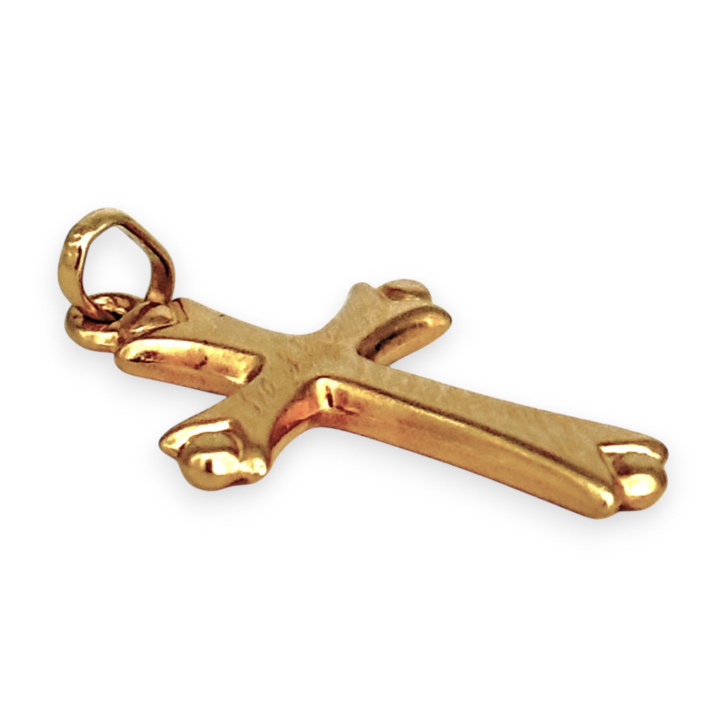 GOLD DEAL | 9ct (9K) Gold Cross Pendant with Ornate Detailing