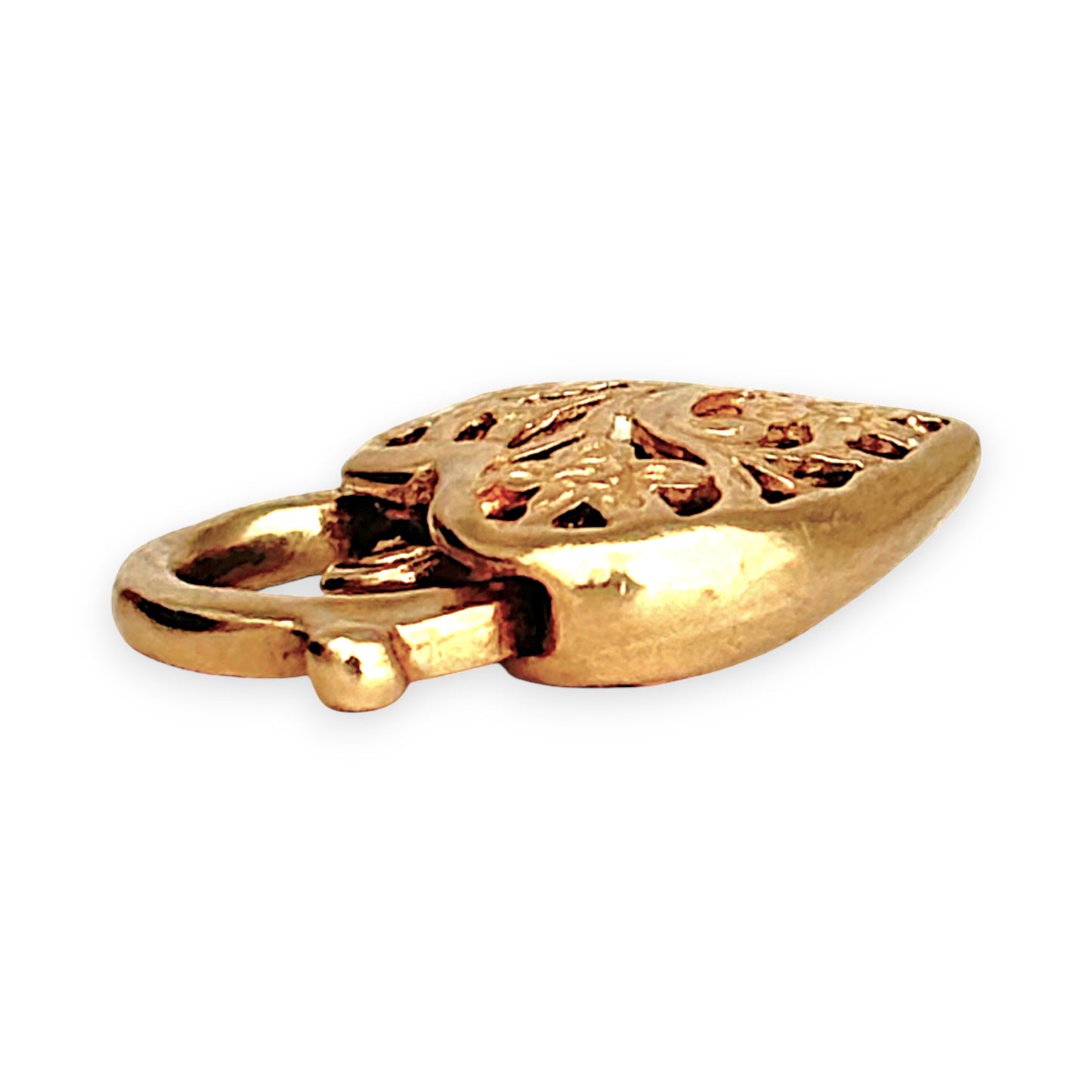 GOLD DEAL | 9ct (9K) Gold Everlasting Golden Hearlock Pendant
