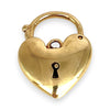 GOLD DEAL | 9ct (9K) Gold Locked in Love Heart Padlock Pendant