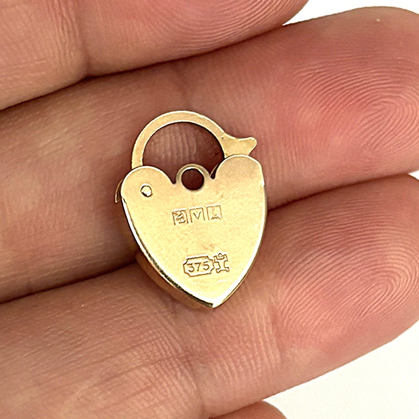 GOLD DEAL | 9ct (9K) Gold Sentinel Heart Padlock