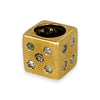 GOLD DEAL | 9ct (9K) Gold & Diamond Dice Pendant / Charm