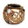 GOLD DEAL | 9ct (9K) Gold Bead Charm - Regal Swirl Gem