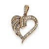 GOLD DEAL | 9ct (9K) Gold Diamond Heart Luxe Pendant