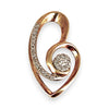 GOLD DEAL | 9ct (9K) Gold Golden Embrace Heart Pendant