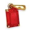 GOLD DEAL | 9ct (9K) Gold Vivid Sparkle Ruby Pendant