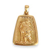 GOLD DEAL | 9ct (9K) Gold Radiant Guardian - St. Chrsitopher Pendant