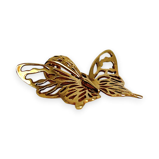GOLD DEAL | 9ct (9K) Gold Elegant Butterfly Pendant - Refurbished